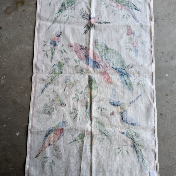 Australian Parrots Linen and Cotton Dish Towel - Picture 2 of 8